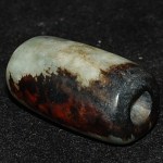 Antike Celadon Jade Perle vermtl Han Dynastie
